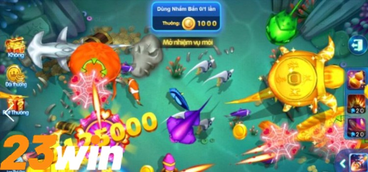 Bắn Cá H5 Tại 23win – Game Đổi Thưởng Sôi Động Nhất 2025 3 Nhiều loại súng tỉa giúp bạn chinh phục bắn cá H5 dễ dàng
