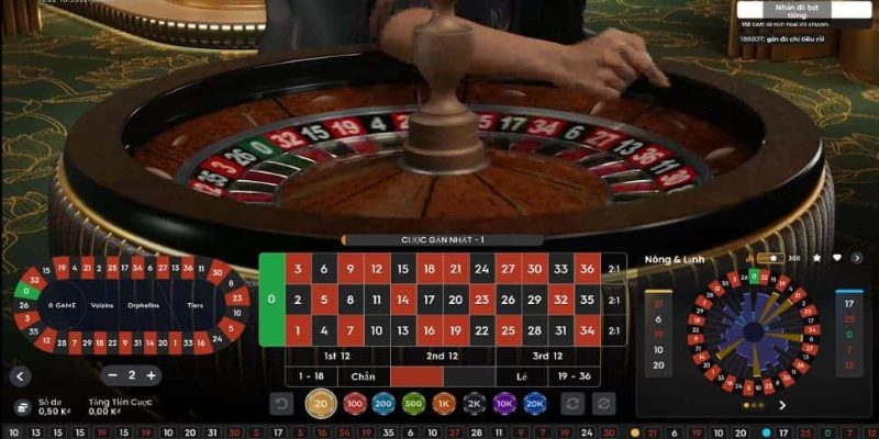 Roulette là trò đặt cược tỷ lệ thắng cao